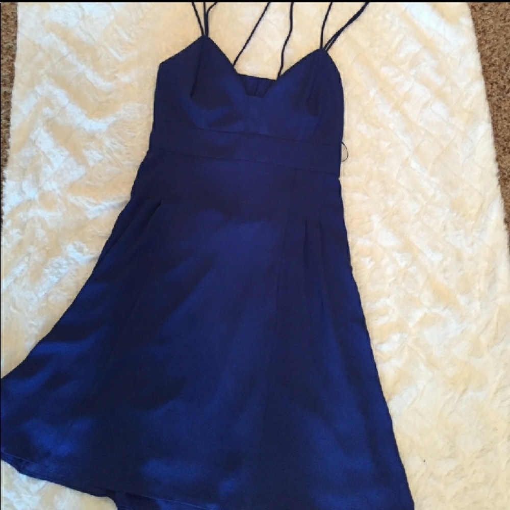 Blue express dress